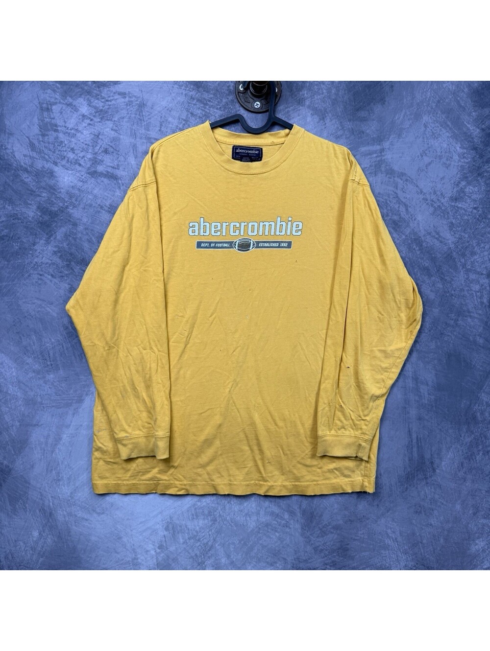 Vintage Y2K Abercrombie and Fitch Logo Long Sleeve Best fits Medium